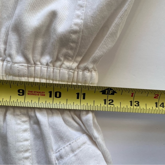 VTG Diane Von Furstenberg White Jumpsuit Size XS Small Boiler suit 80s 90s - Picture 4 of 12